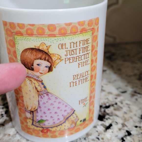 Mary Engelbreit I Am Fine Mug - Picture 3 of 8